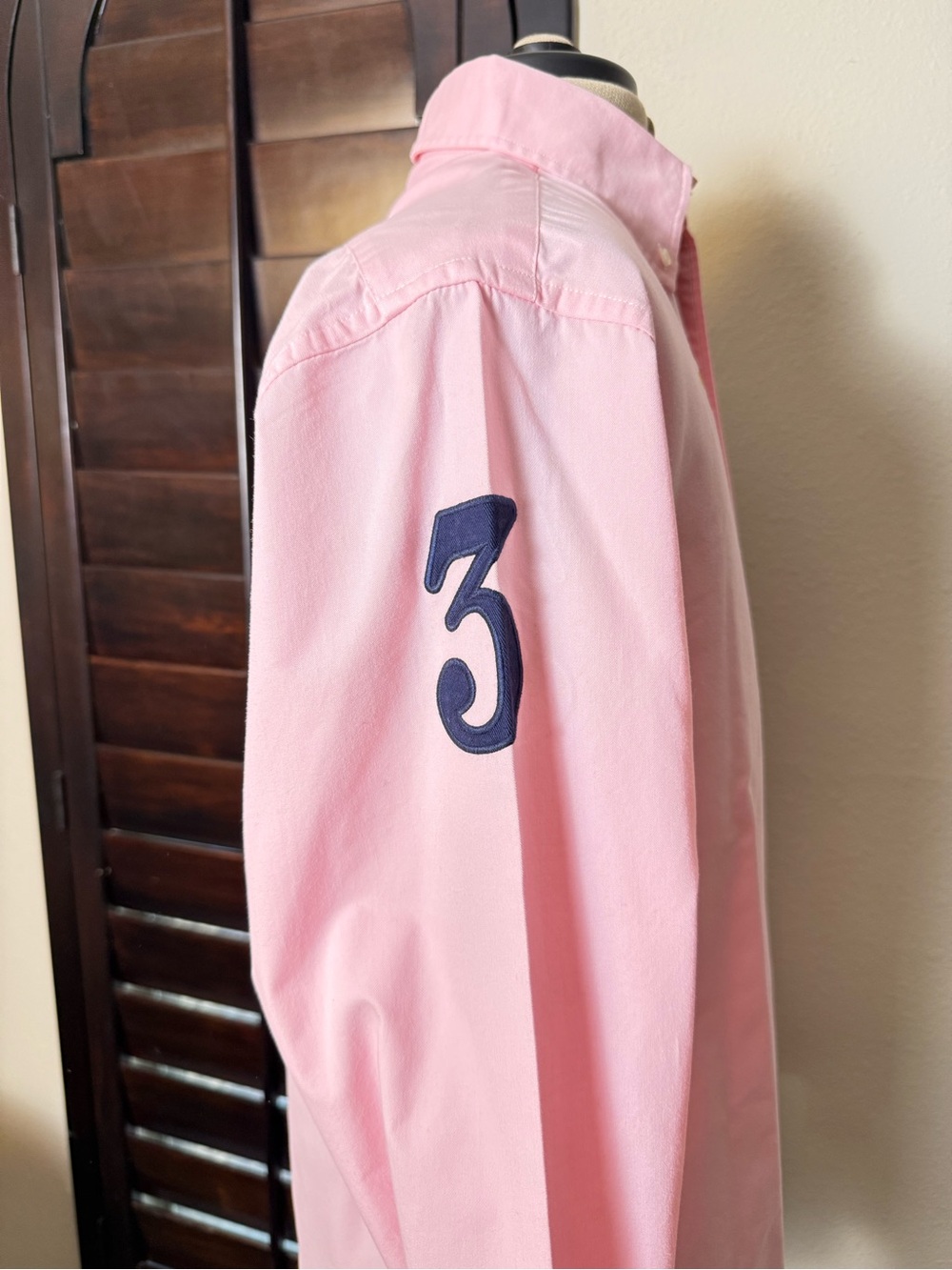 Polo Ralph Lauren Men's XXL Pink 381 Equestrian Embroidered Shirt - Picture 4 of 10